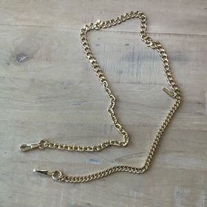 MARC JACOBS Gold Chain Shoulder Strap